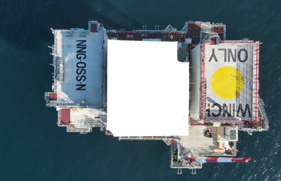 An image of an Offshore NNG at North Trafo.